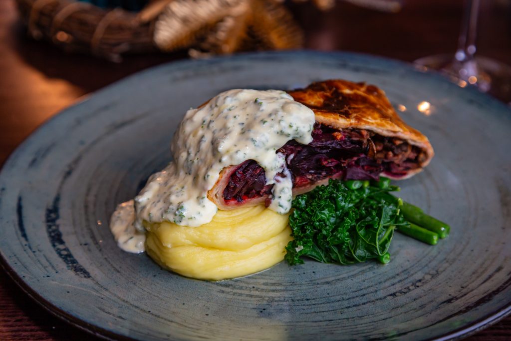 Festive lunch main course