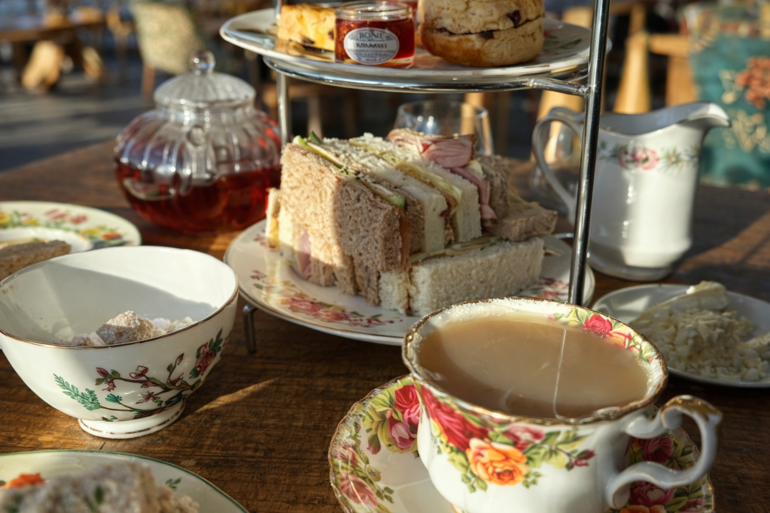 Afternoon tea at Peak Edge Hotel in the Peak District