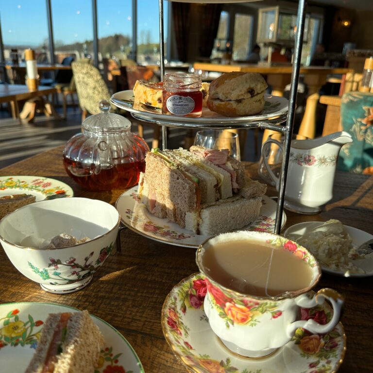 Afternoon tea in the Peak District